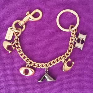 Coach purse charm